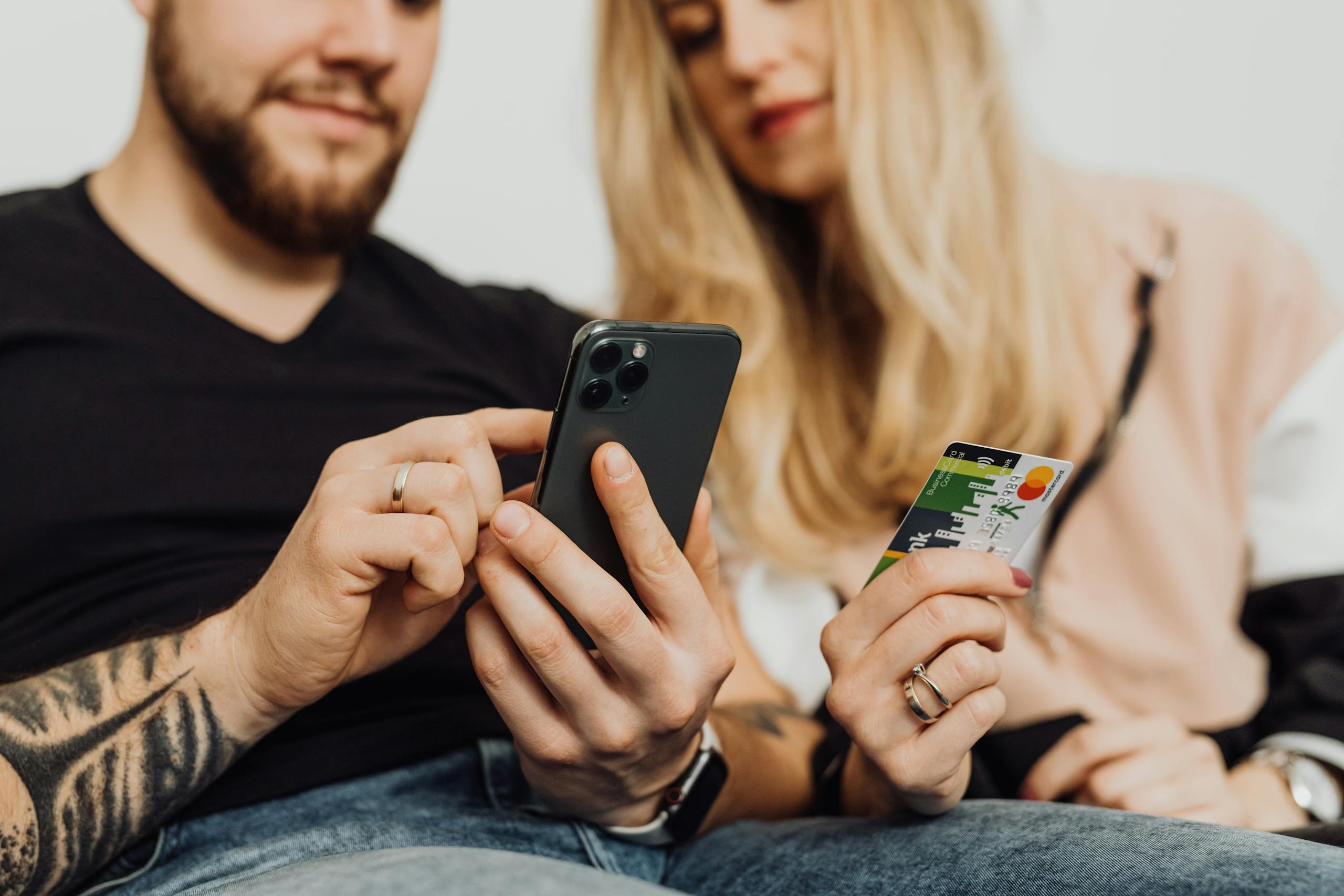 Couple Doing Online Shopping