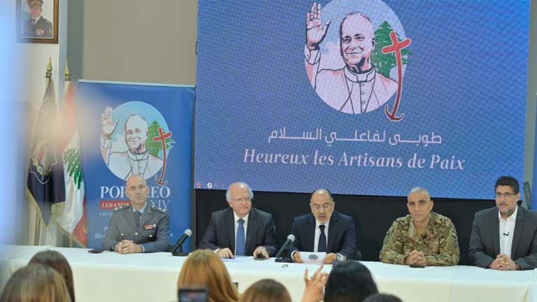 اللجنة المنظمة لزيارة البابا تُعلن الترتيبات الأمنية واللوجستية : 1350 إعلاميًا لتغطية القداس في بيروت